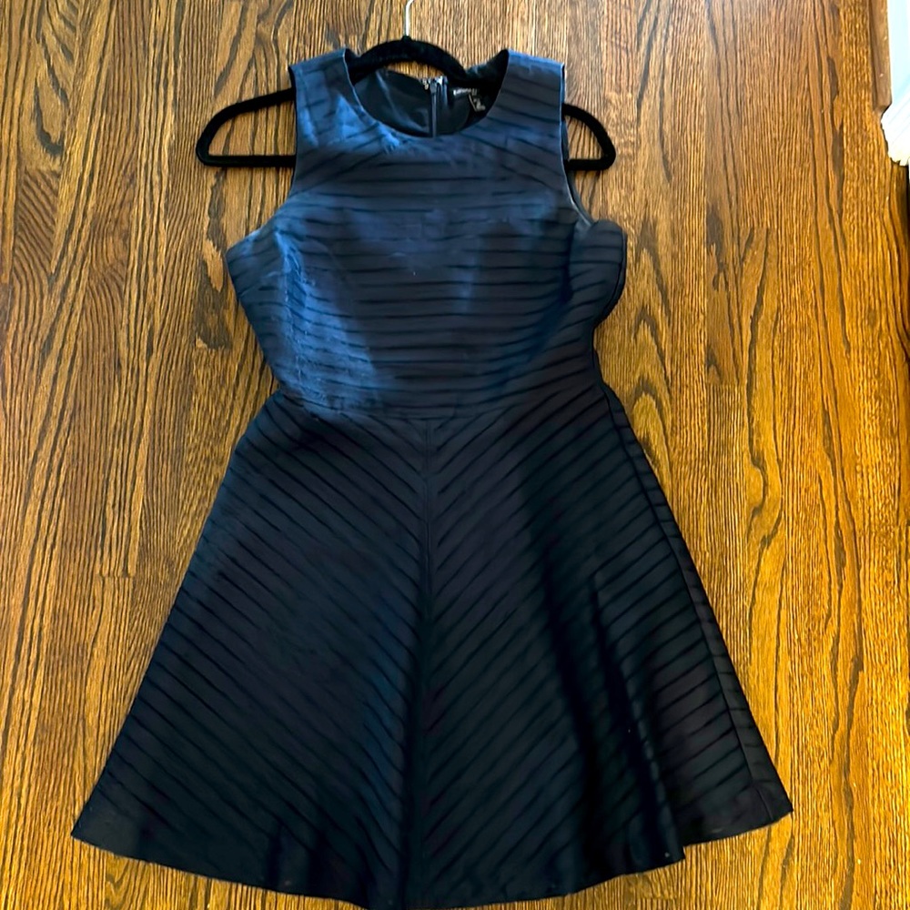 Navy stripped dress